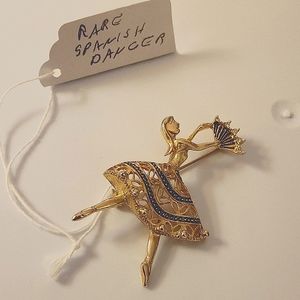 Rare Spanish Dancer Pin